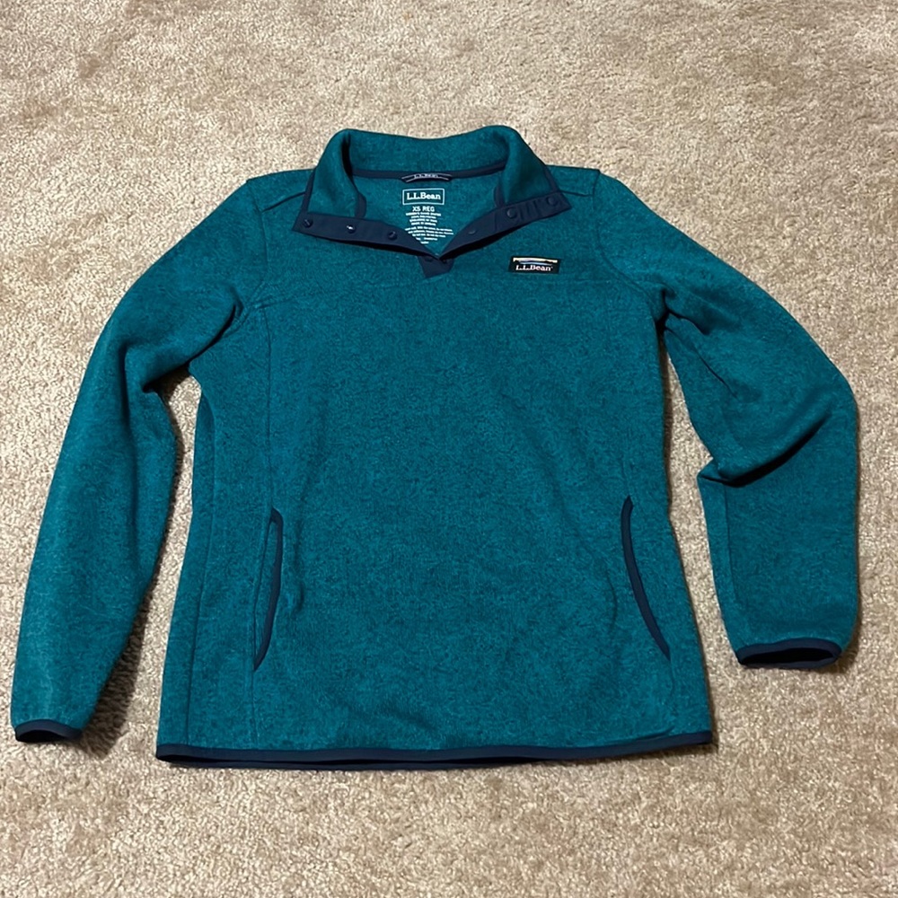 LL Bean Sweater Fleece Pullover